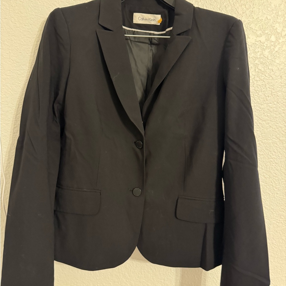 Calvin Klein Women's Classic Black Suit Jacket